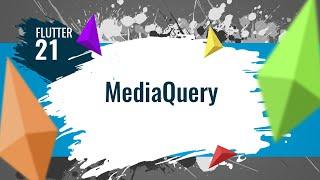 [ENG SUB] FLUTTER 21. MediaQuery (Responsive App)