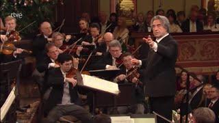 Danubio Azul + Marcha Radetzky Concierto Año Nuevo 2025 Orquesta Filarmónica de Viena. Riccardo Muti