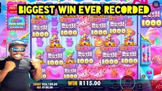 "Breaking Records: My Biggest Win on Sugar Rush 1000 Slot! "