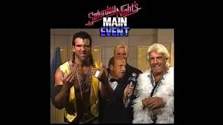 Ric Flair, Razor Ramon and Mr Perfect on WWF's Saturday Night's Main Event #ricflair #wwf #wwe #wcw