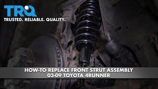 How to Replace Front Strut 03-09 Toyota 4Runner