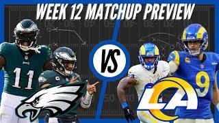 Philadelphia Eagles vs Los Angeles Rams | Week 12 Preview