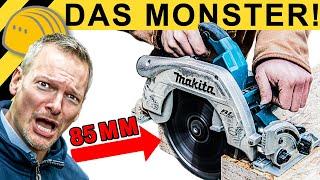 MAKITA MONSTER! GRÖSSTE AKKU HANDKREISSÄGE TEST | WERKZEUG NEWS #57