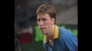 Jan-Ove Waldner & Mikael Appelgren vs Tim Cook & Carl Prean, EC Tabletennis Tems Final 1992
