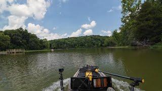 A Beautiful Day Fishing A Lake From Our Childhood - Who Will Take Home The TROPHY?