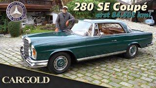 Mercedes 280 SE Coupé, 1969, bis 2008 in 1. Hand! Erstleder "Cognac", erst 84.402 km! W111