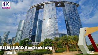 Reem Island walk Abu Dhabi city United Arab Emirat4K HD