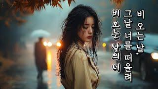 비 오는 날의 너 ️｜감성 이별 발라드｜슬픈 하루의 끝에 듣는 노래