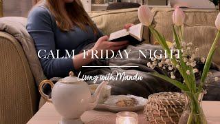 Calm Friday Night At Home ️ | Living alone in Sweden Vlog