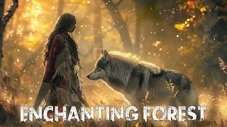 Enchanting Forest - Shamanic Meditation Music - Native American Flute Helps You Relax And Be Happy