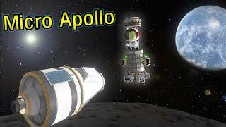 Apollo, but everything is tiny (Or: "Low Tech Apollo") - KSP 