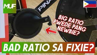 Itong 49 x 18 Ratio For Fixie Ang The Best Ba? 