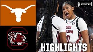 Texas Longhorns vs. South Carolina Gamecocks | Full Game Highlights | ESPN College Basketball