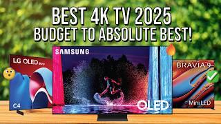 Best 4K TV 2025 - Top 5 Best Smart TVs 2025 - The Best OLED, QLED, Mini-LED TVs - Ultimate Guide! 