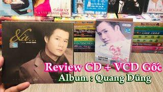 Quang Dũng : Review Đĩa CD Gốc Album : Và - VCD Gốc Còn Đó Chút Hồng Phai - UNBOX