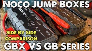 Noco Jump Boxes GBX vs GB Series A Side By Side Comparison and Review. Take A Look At These!