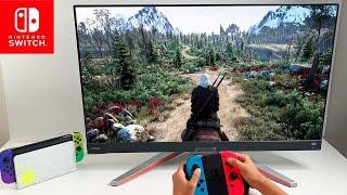 4K witcher 3 on Nintendo Switch | 4K Gamer+ Adapter