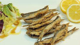 FRIED ANCHOVIES SO VERY GOOD // BEATRIZ COCINA