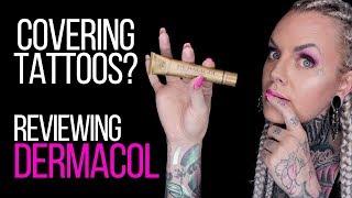 DERMACOL TATTOO COVER REVIEWTesting Concealer for covering tattoos