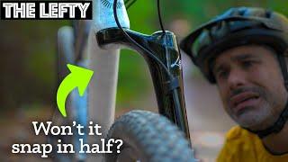 Why The One-Legged 'Lefty' Bicycle Fork is So Strong!