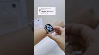  can you download other stuff on your smartwatch? #aesthetic #smart #smartwatch #smartgadgets #cute