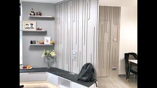 恆景花園｜約685尺3房單位｜黑白灰風格｜室內設計｜公屋裝修｜居屋設計｜舊樓翻新｜新樓設計｜訂造傢俬｜商業設計｜