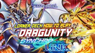 MASTER DUEL- HOW TO PLAY? - LOANER DECK DRAGUNITY NEW EVENT SYNCHRO X LINK FESTIVAL