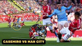 Casemiro did insane tackle to Phil Foden and equals Man United tackle record