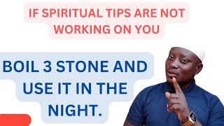 If spiritual tip is not working on you. Do this for 3 days. #tips #stone #spiritualtips