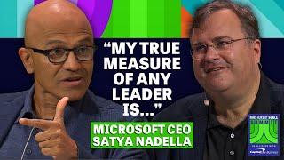 Microsoft CEO Satya Nadella on AI, the metaverse & remote work | Masters of Scale Summit 2022