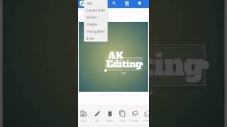 Next level logo editing pixellab in Ak editing 56 professional || #Shorts #loge #video #part 1