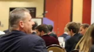 Zach Halliday Gives Tufts' Student-Athlete Speech at NCAA Banquet