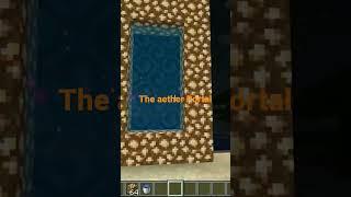 Building the Aether Portal in Minecraft's April Fools Update