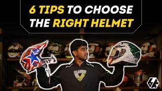 6 Tips to Choose the Right Helmet for you