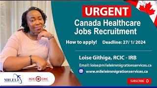 GOOD NEWS: Canada Jobs! Healthcare Recruitment February 2024. Step By Step Application Guidance