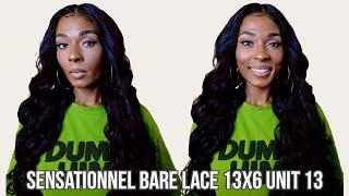 A $40 Must Have! Sensationnel Lace Front Wig BareLace Glueless 13X6 Unit 13