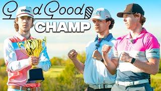 GoodGood Champion Challenged us to a golf match