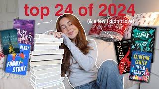 my top 24 books of 2024 ️ (& a few i didn't love) | bookmas day 8