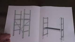 Making a Low Cost DIY Scaffold + Free Plans