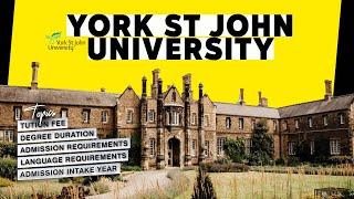 York St John University | Study your Degree in Uk | Study Abroad Updates | Study In The Uk