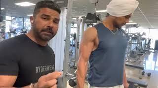 ਡੌਲਿਆ ਦੇ ਰੌਲੇ ਦੇ ਨਾਲ ਨਾਲ Back ਦਾ ਭੜਾਕਾ Biceps and Back workout ️‍️