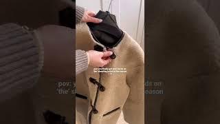 I GOT ‘THE’ JACKET #unboxing #unboxingvideo #mango #jacket #shearlingjacket #winterfashion