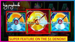 $10/Spin → SUPER FEATURE, YES! Huff N' Even More Puff Slots!! Love. This. GAME!!!