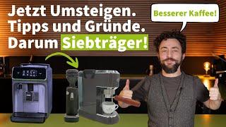 Espressomaschine statt Kaffee-Vollautomat - Das spricht dafür!