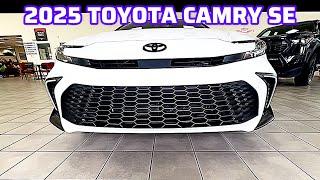 2025 Toyota Camry SE Exterior and Interior View