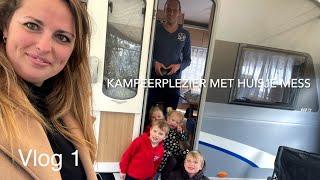 #1 Onze allereerste kampeervlog! Bye bye vouwwagen - hello caravan