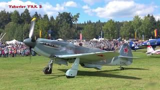 Yakovlev Yak 3 - V12 Engine Sound at its best