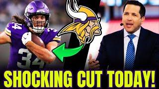  BREAKING MINUTE! VIKINGS TIGHT END EMERGES AS SHOCKING CUT CANDIDATE! VIKINGS NEWS TODAY!