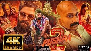 Pushpa 2! new 2024 Realesed south Hindi Dubbed Full Action movie in 4k...