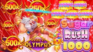 Max Win...Max Win...Max Win!? On Gates of Olympus and Sugar Rush 1000! (This Video has Everything)